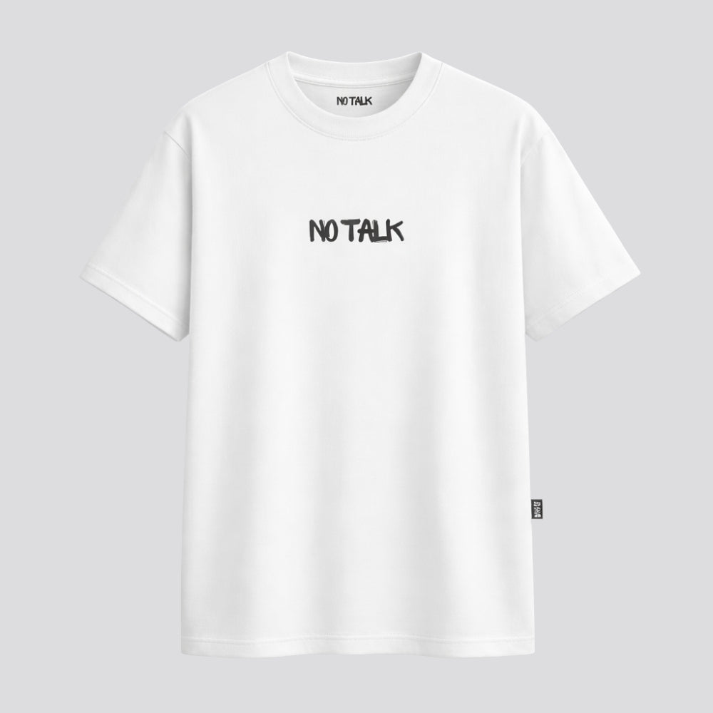 CAMISETA OVERSIZED "MAKE MONEY, NOT FRIENDS"