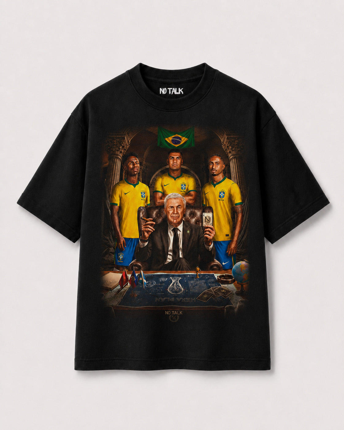 CAMISETA OVERSIZED "CORINGA"