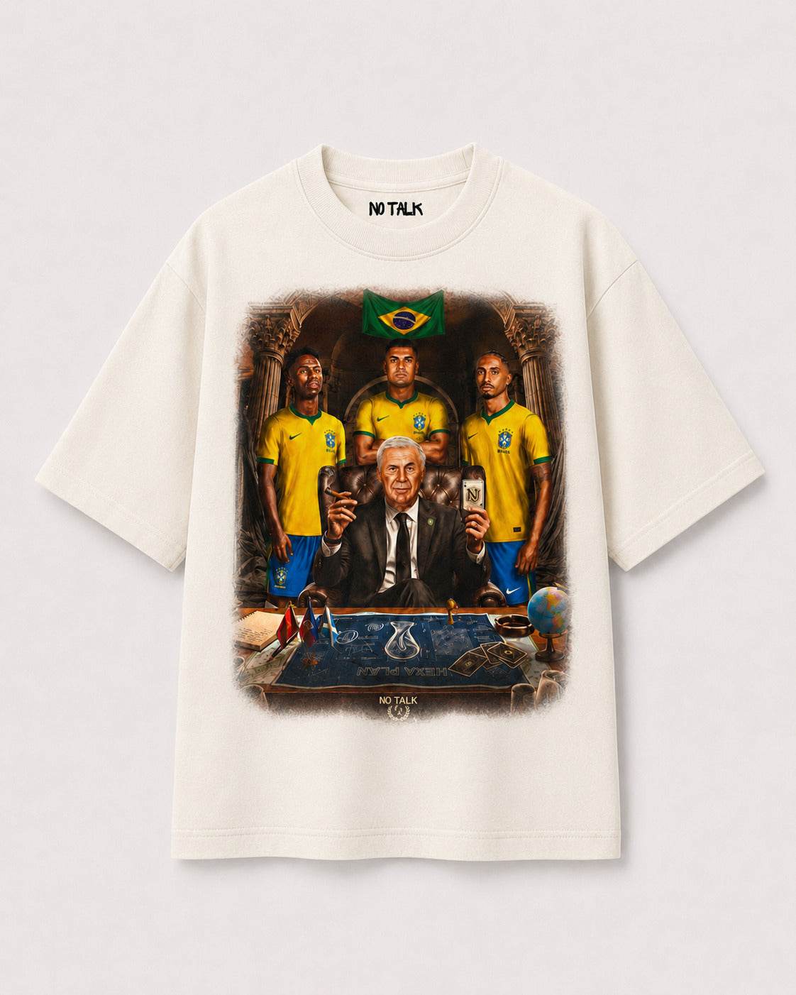 CAMISETA OVERSIZED "CORINGA"
