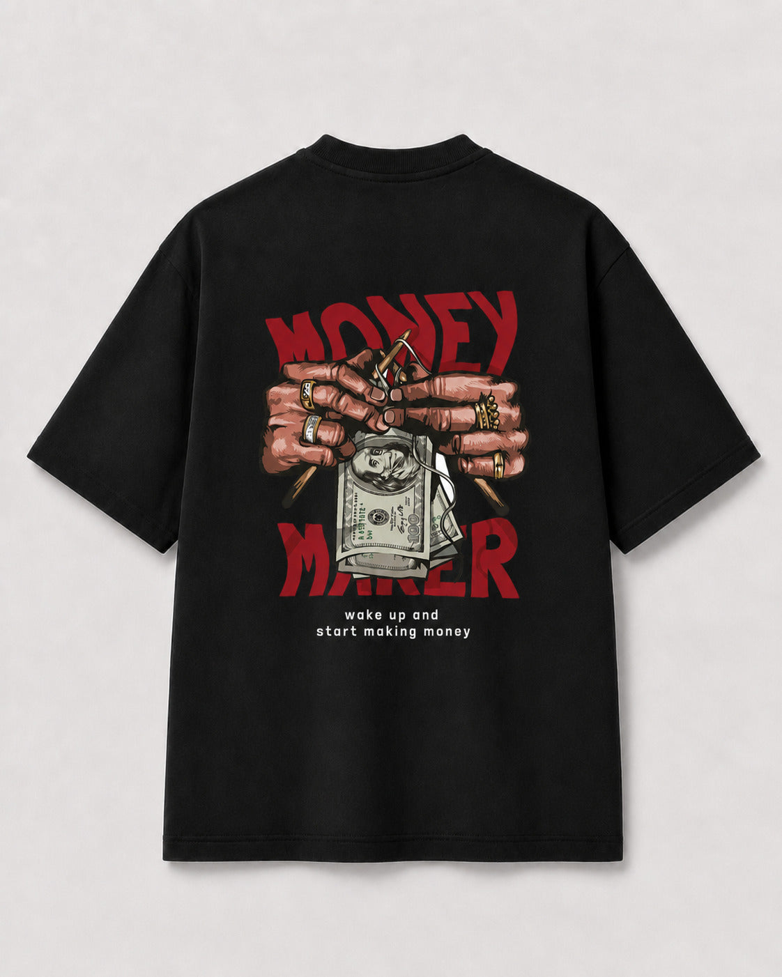 CAMISETA OVERSIZED "MONEY MAKER"