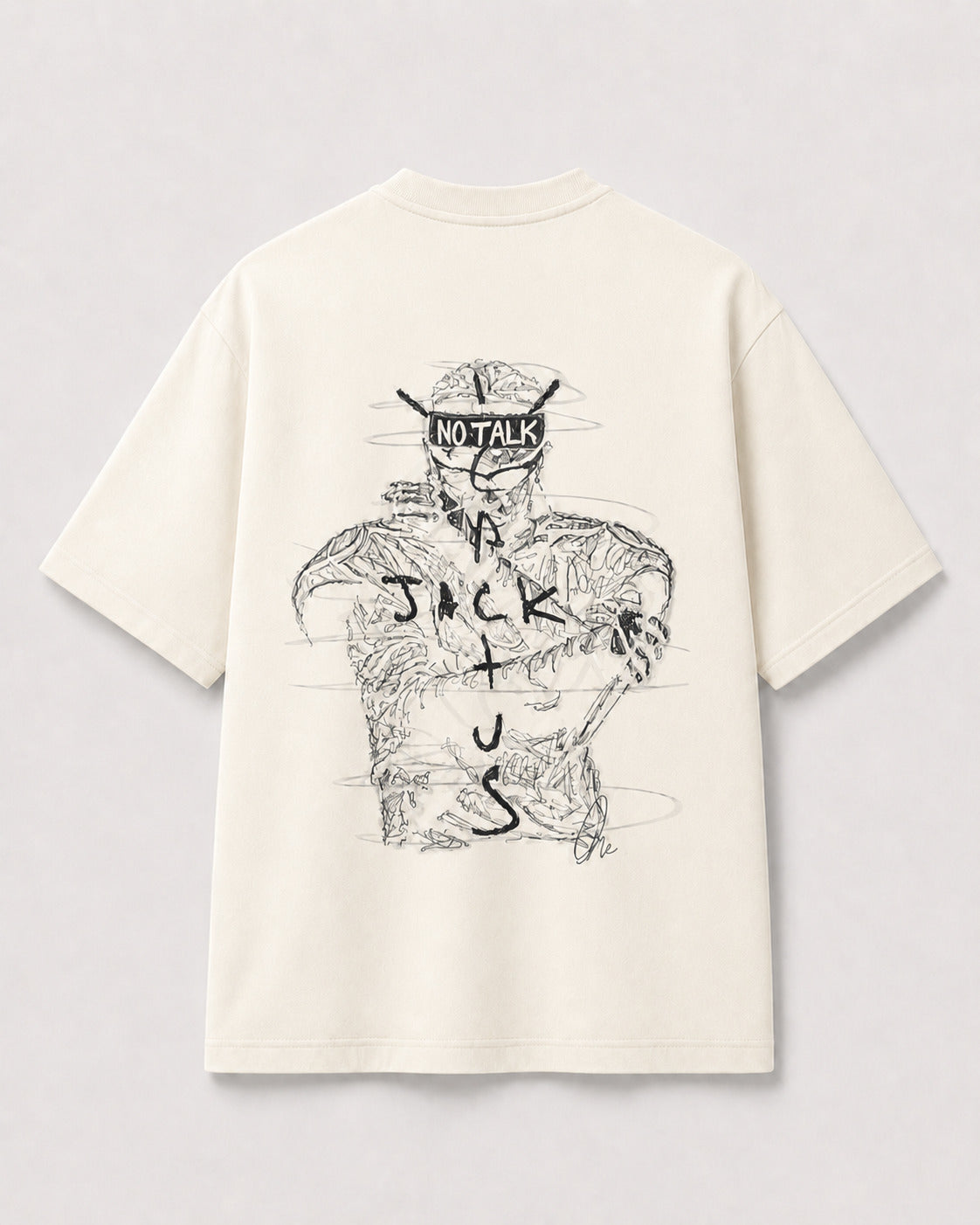 CAMISETA OVERSIZED "TRAVIS SCOTT"