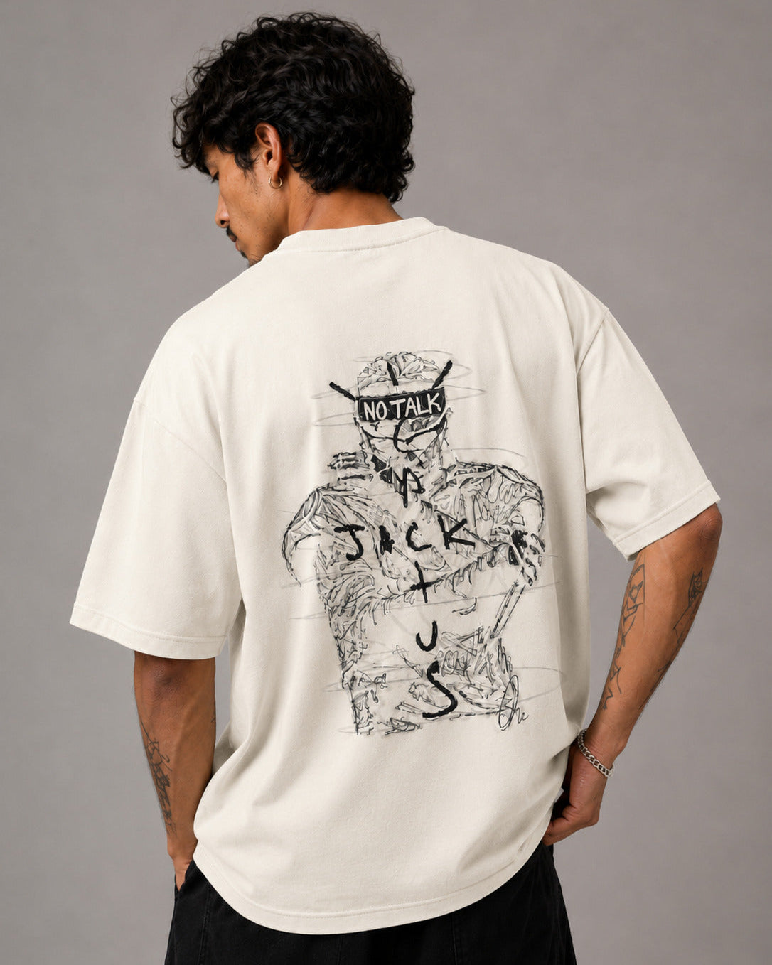 CAMISETA OVERSIZED "TRAVIS SCOTT"