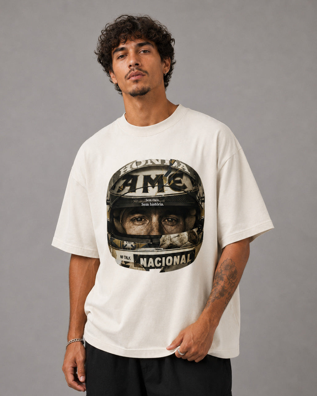 CAMISETA OVERSIZED "SENNA"