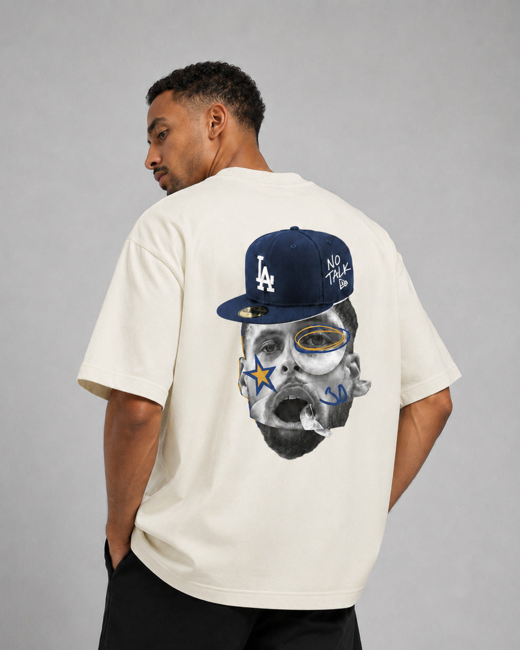 CAMISETA OVERSIZED "CHEF CURRY"