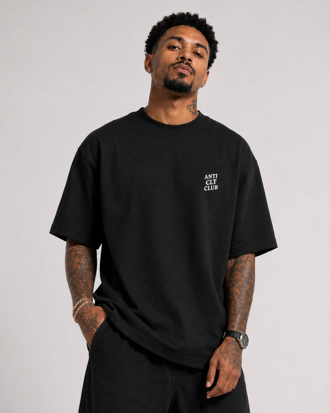 CAMISETA OVERSIZED "ANTI CLT"