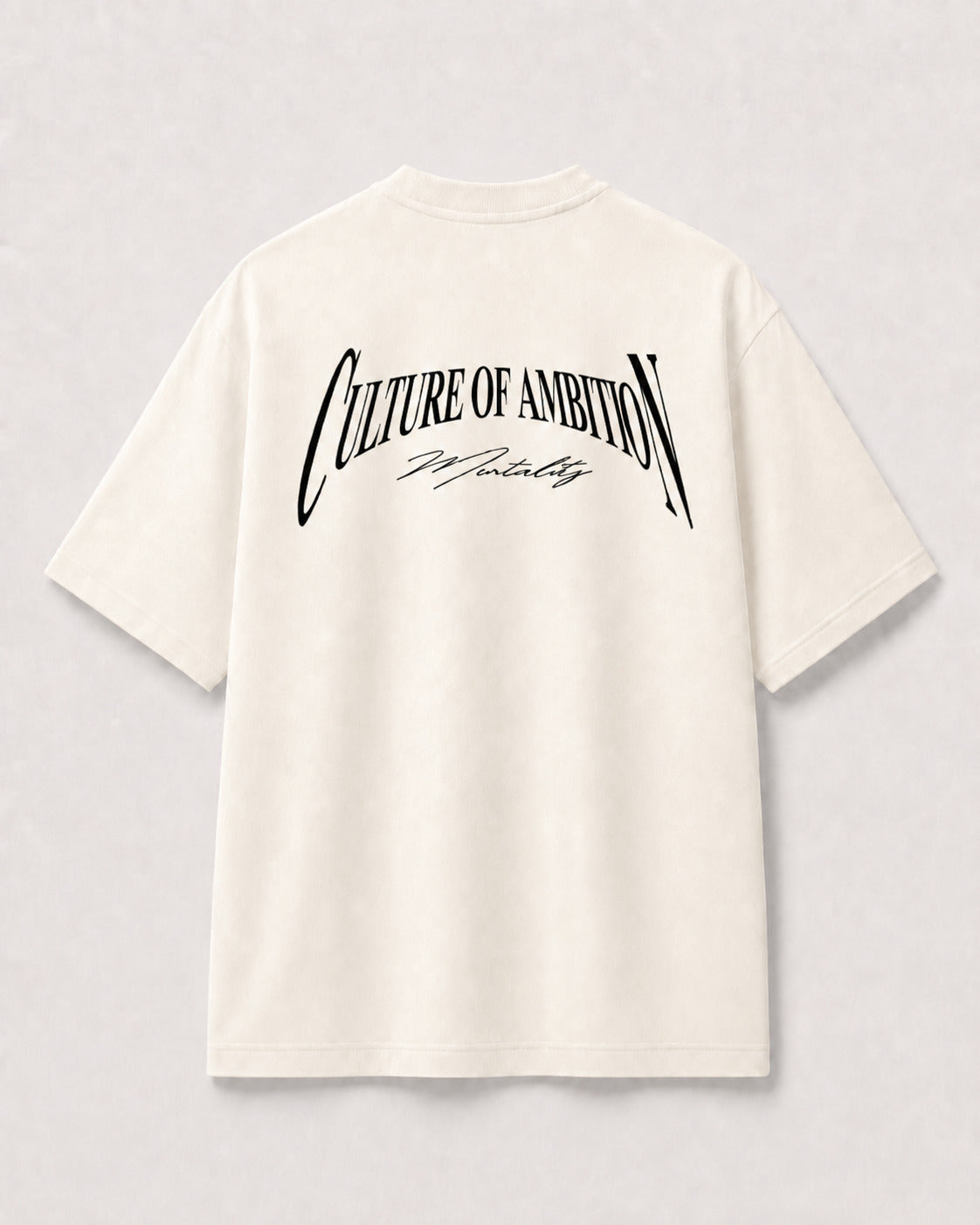 CAMISETA OVERSIZED "CULTURE AMBITION"