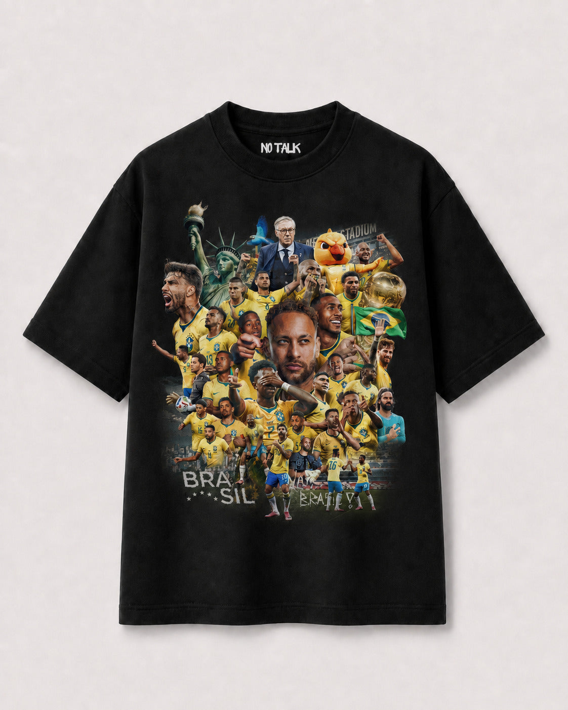 CAMISETA OVERSIZED "SELEÇÃO"