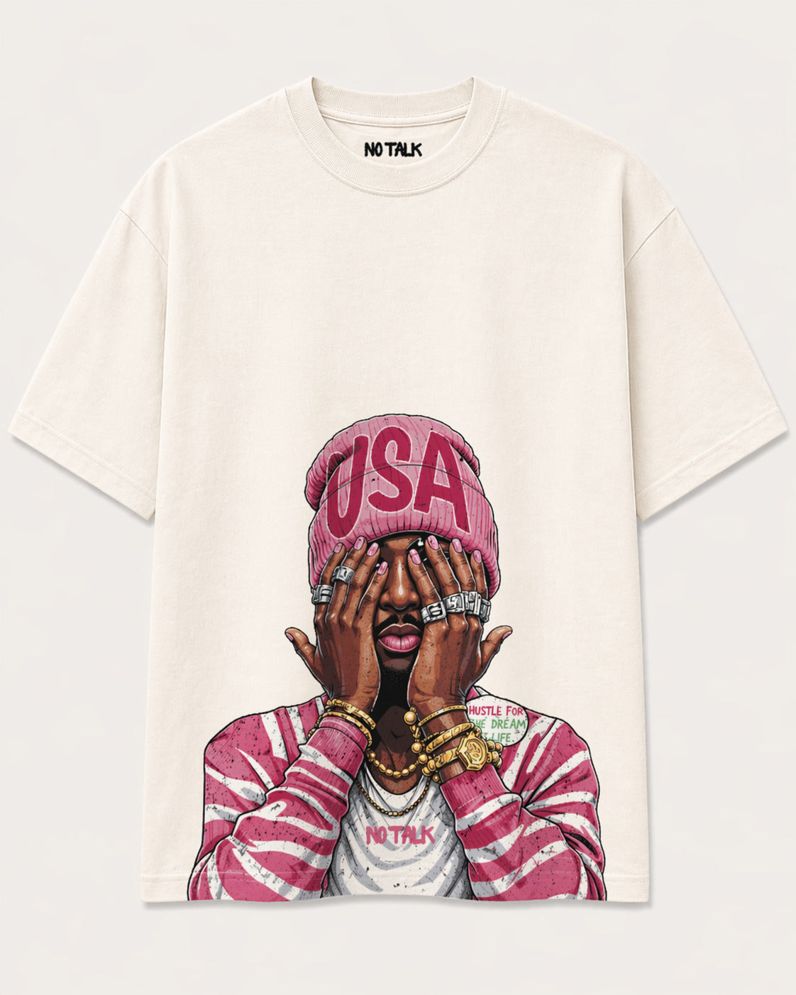 CAMISETA OVERSIZED "THE USA"