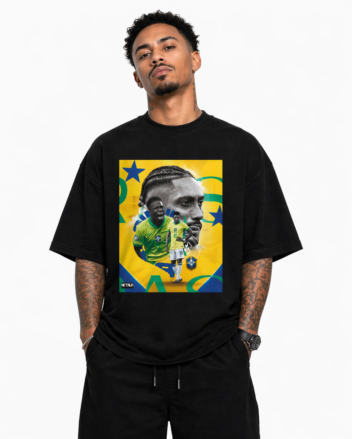CAMISETA OVERSIZED "TRIO BR"