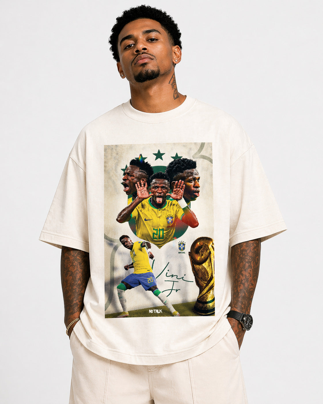 CAMISETA OVERSIZED "VINI JR"
