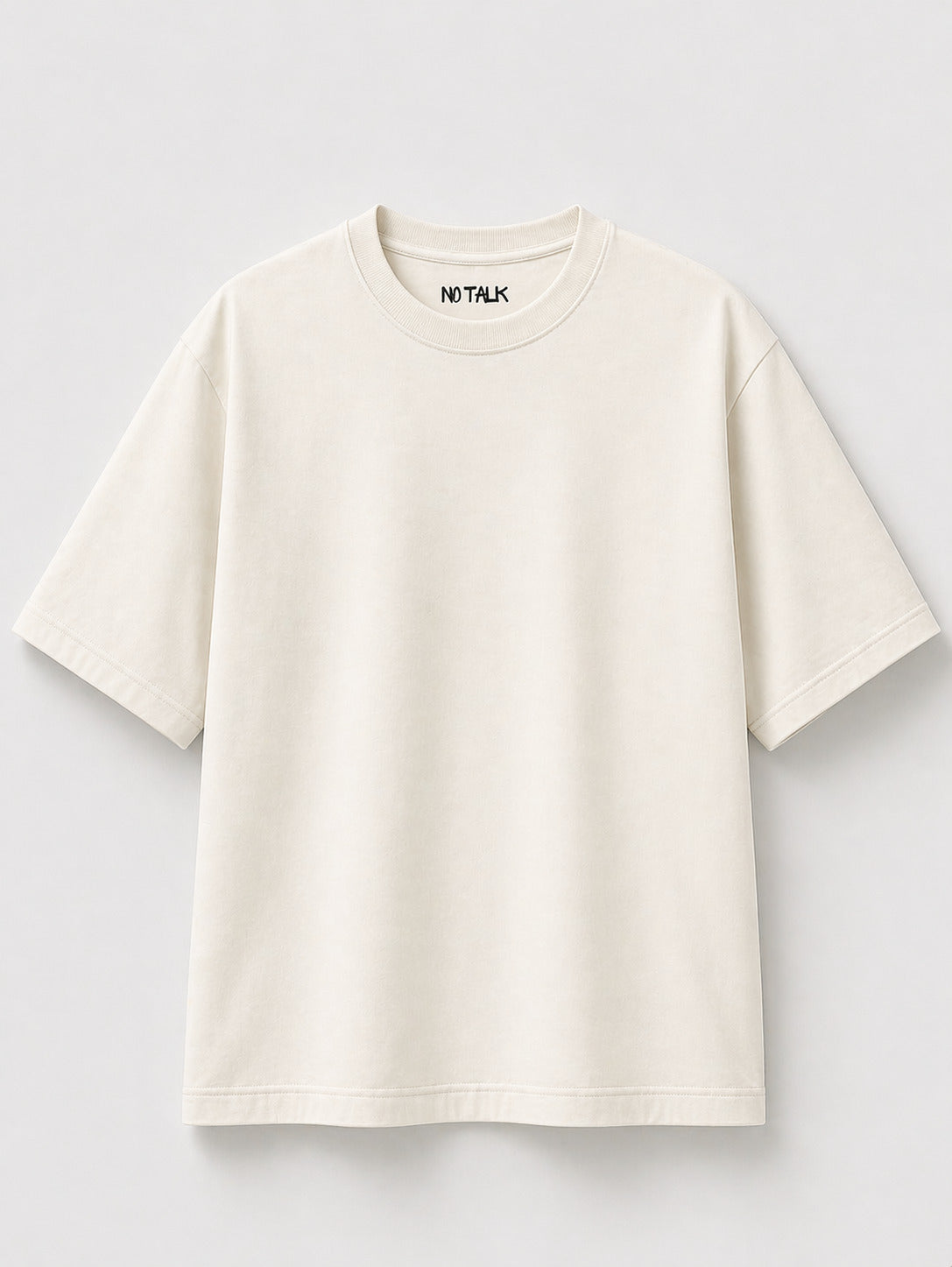 COMBO 3 CAMISETAS OVERSIZED LISA - OFFWHITE