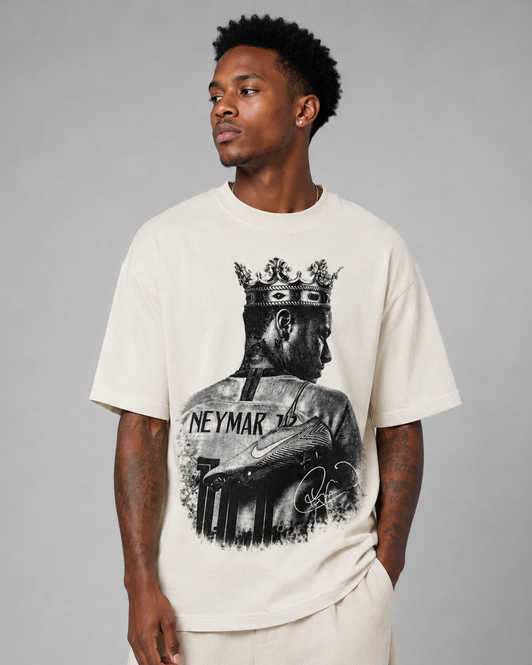 CAMISETA OVERSIZED "NEY"