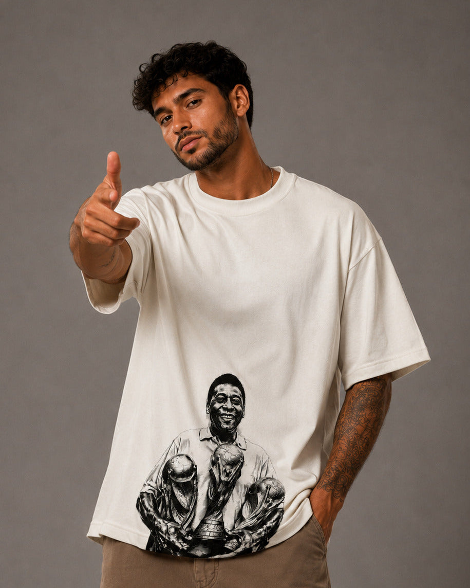 CAMISETA OVERSIZED "PELÉ"