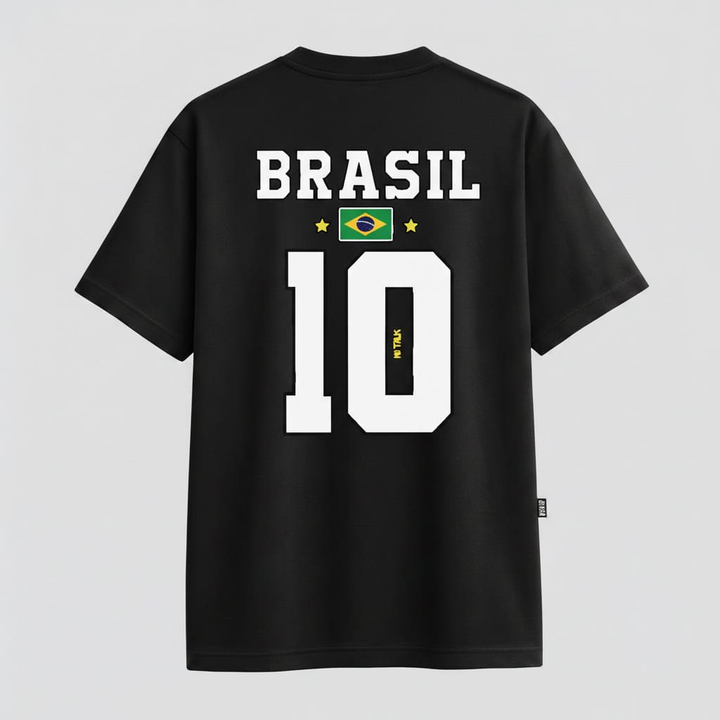 CAMISETA OVERSIZED "10"