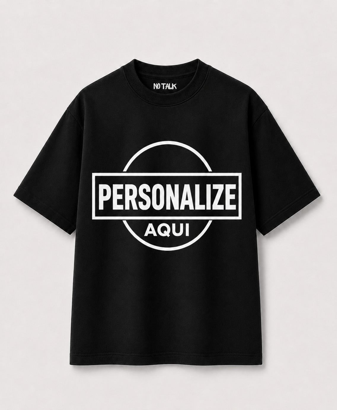 CAMISETA OVERSIZED PERSONALIZADA
