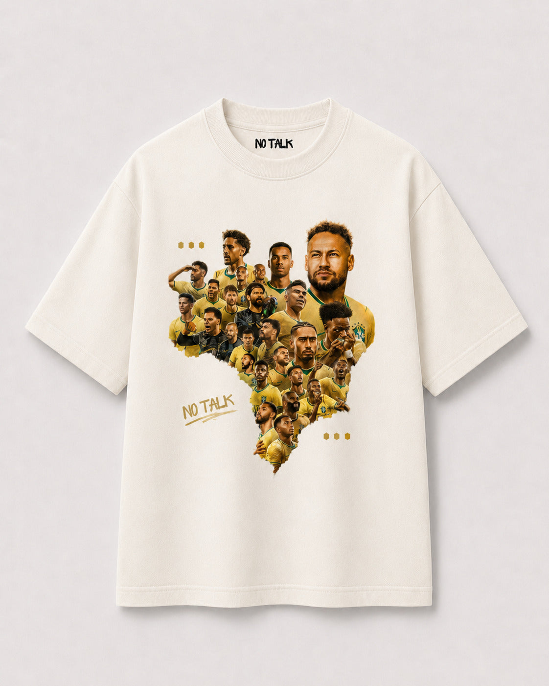 CAMISETA OVERSIZED "FORÇA BRASIL"