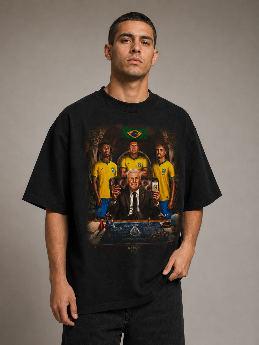 CAMISETA OVERSIZED "CORINGA"