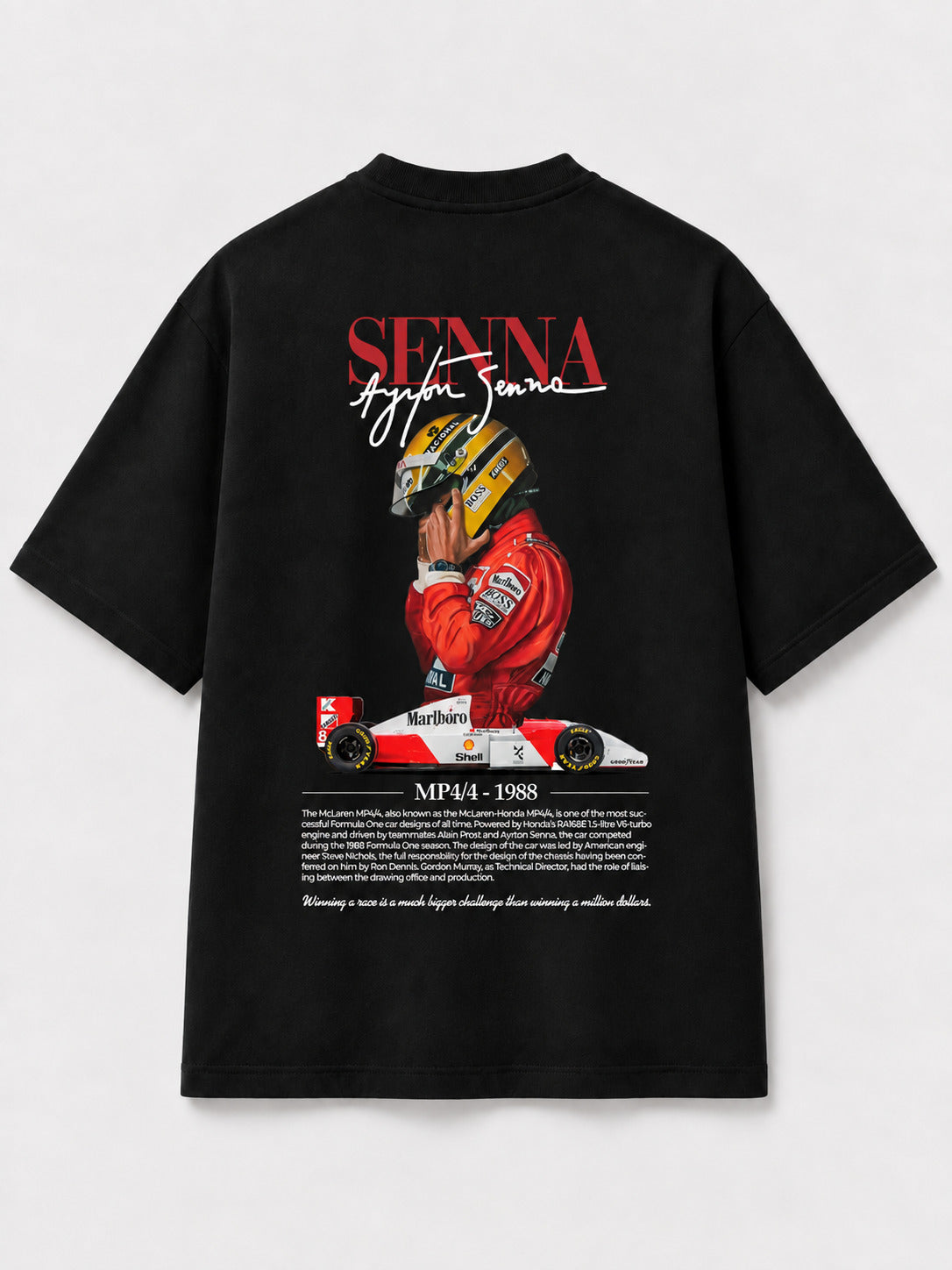 CAMISETA OVERSIZED "AYRTON SENNA"