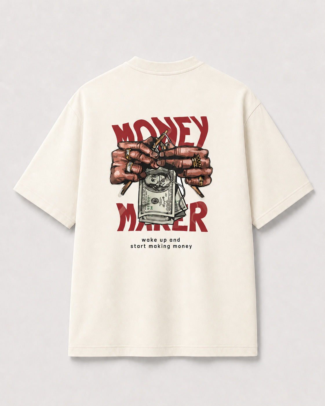 CAMISETA OVERSIZED "MONEY MAKER"