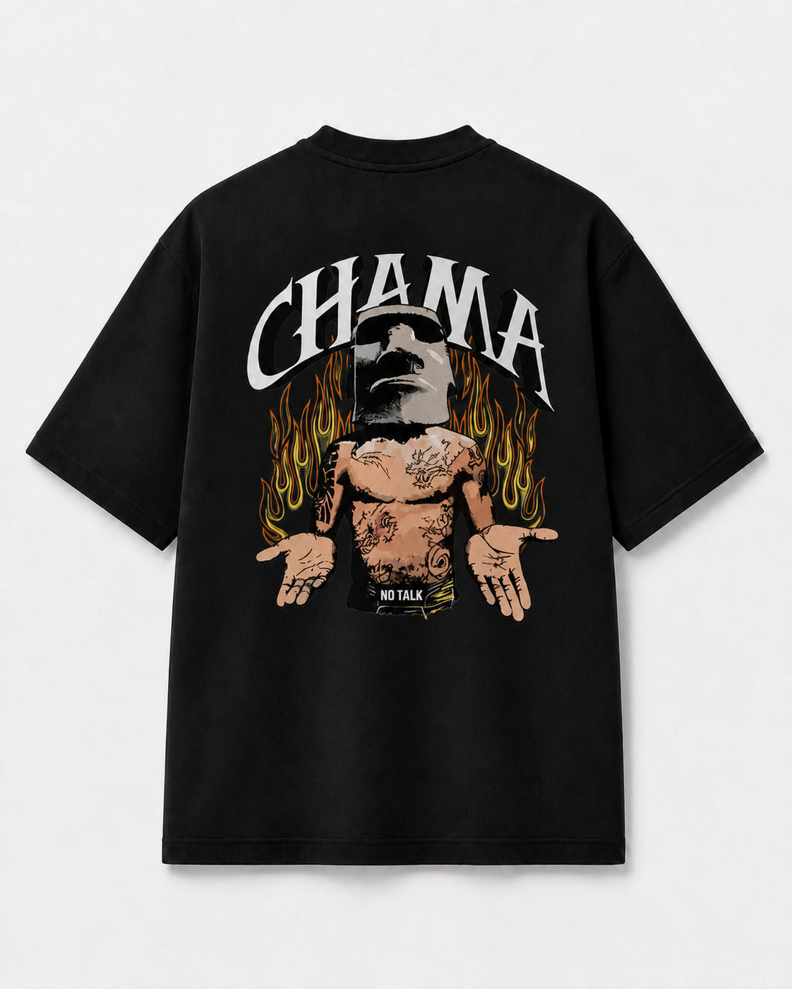 CAMISETA OVERSIZED "CHAMA"