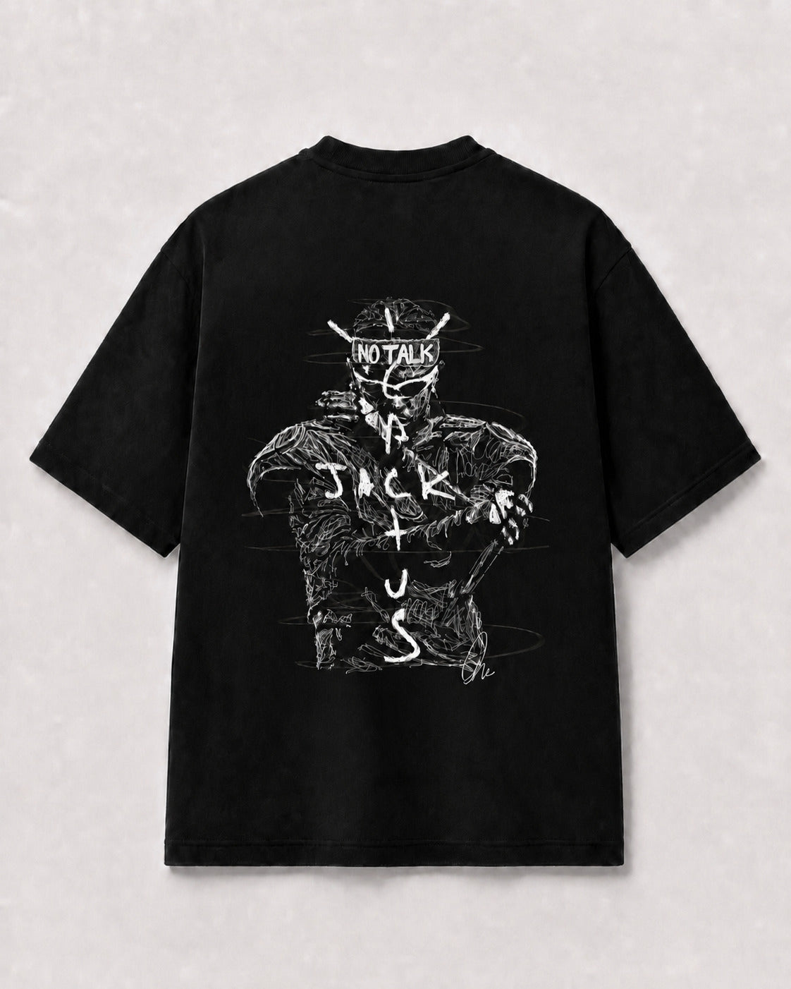 CAMISETA OVERSIZED "TRAVIS SCOTT"