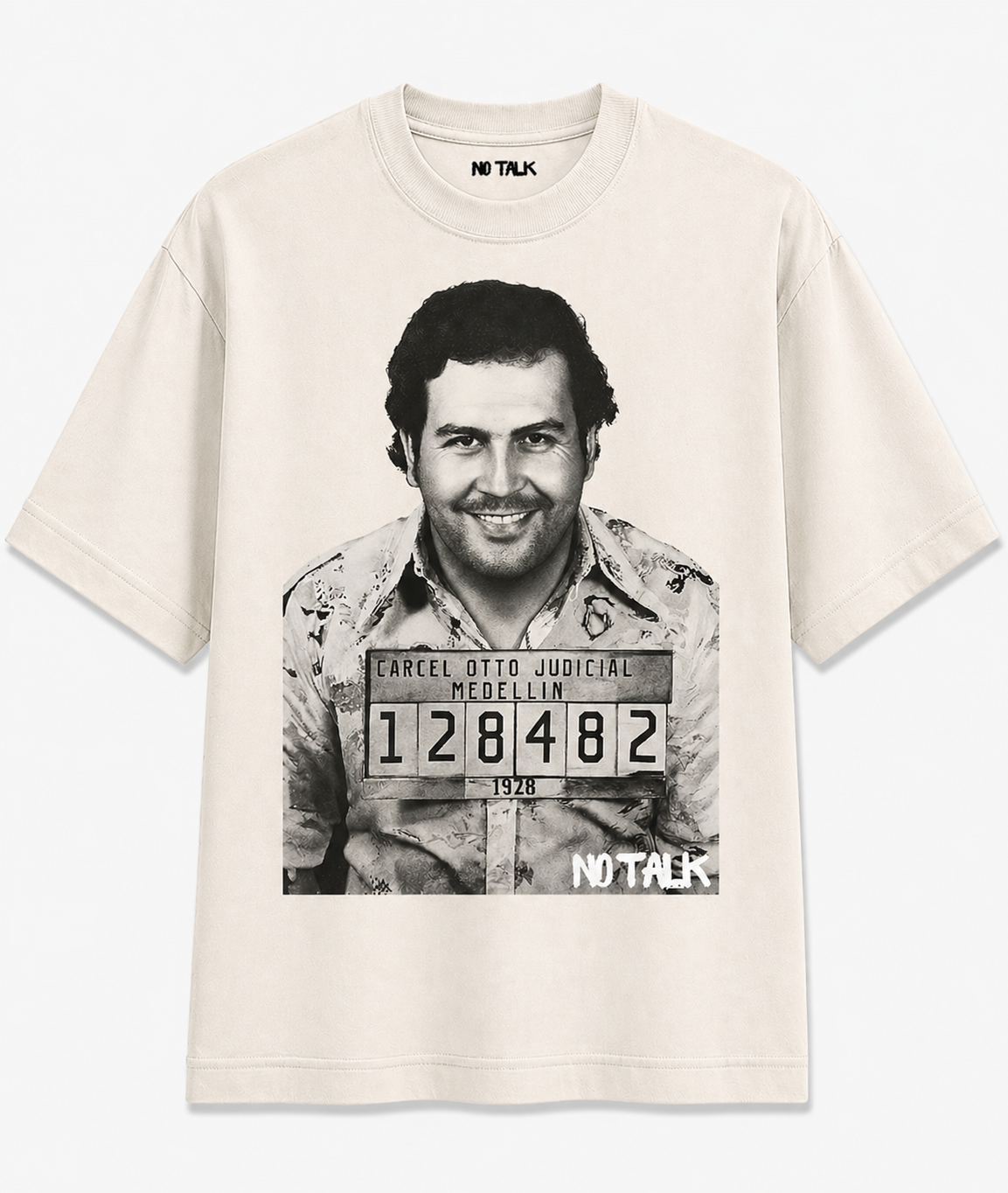 CAMISETA OVERSIZED "PABLO ESCOBAR"