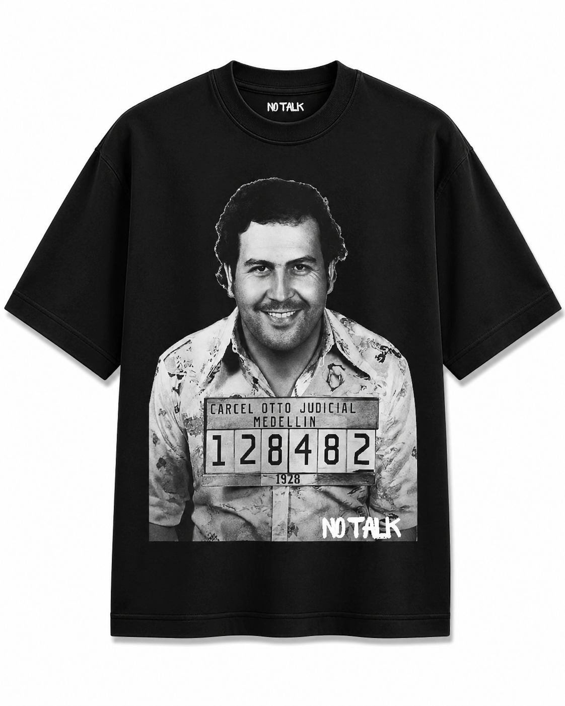 CAMISETA OVERSIZED "PABLO ESCOBAR"