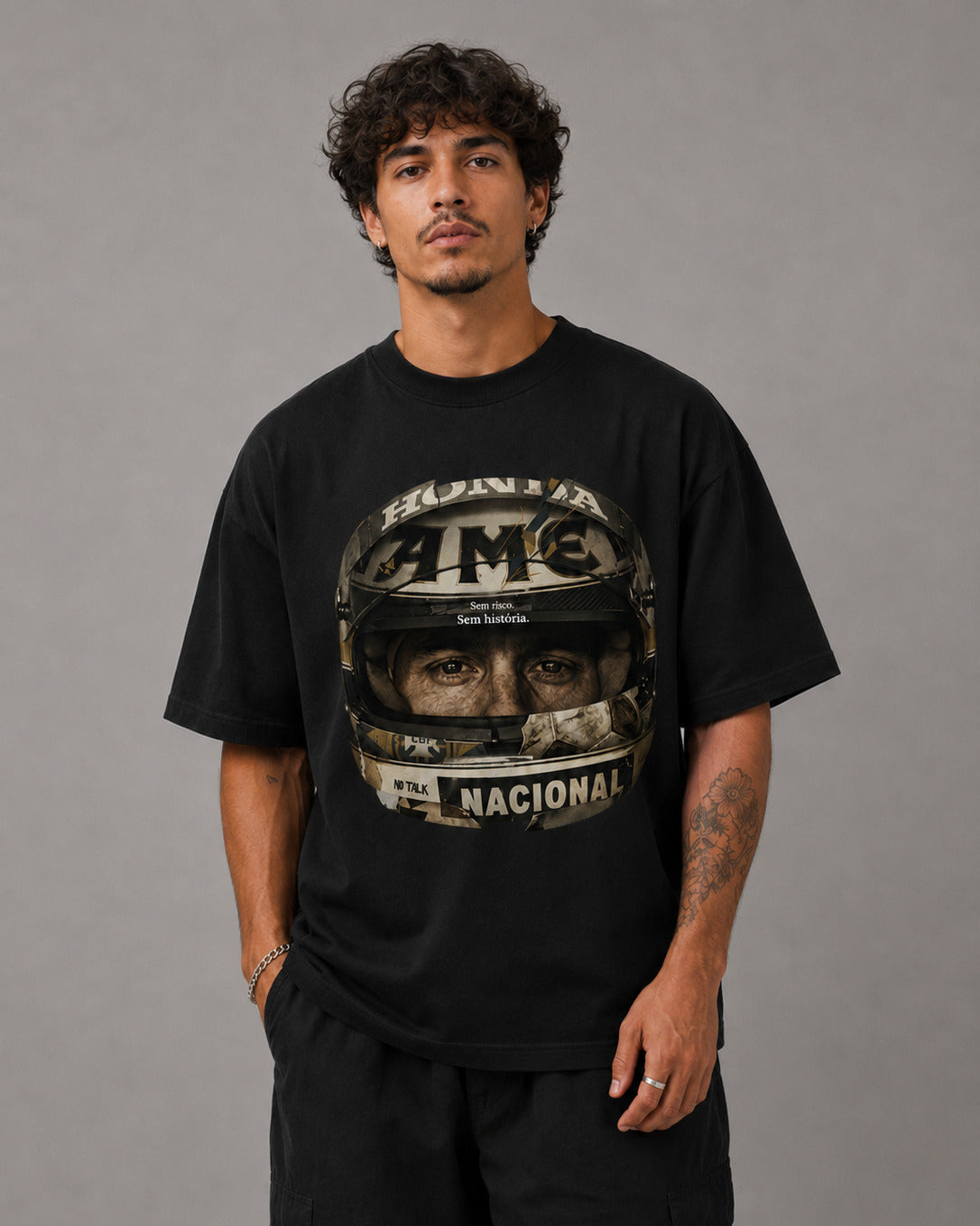 CAMISETA OVERSIZED "SENNA"