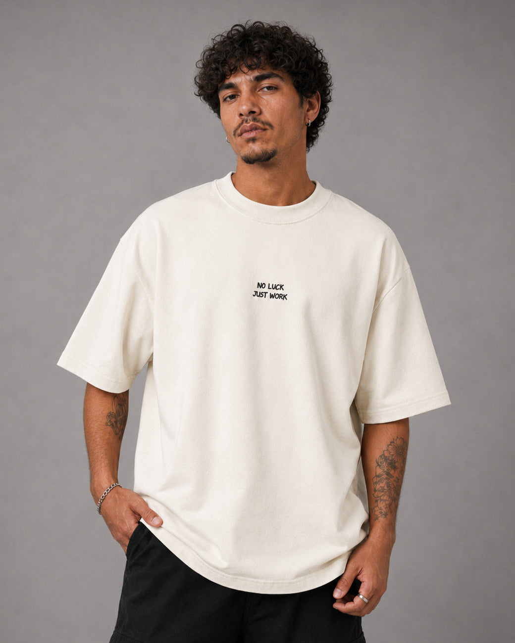 CAMISETA OVERSIZED "LUCK"