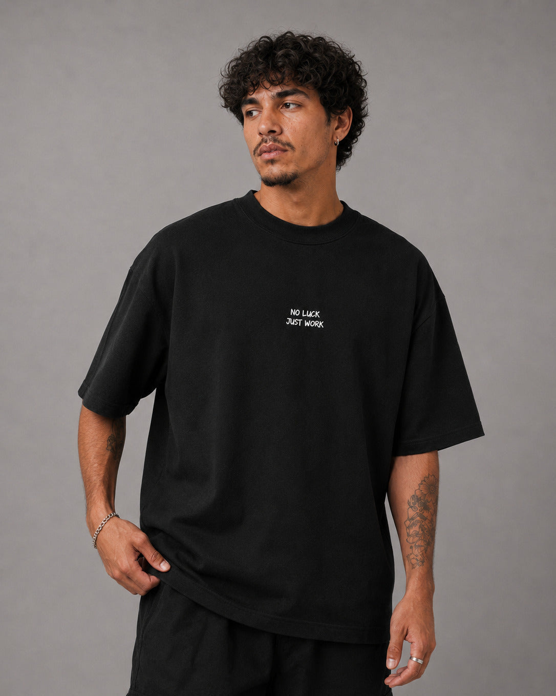 CAMISETA OVERSIZED "LUCK"