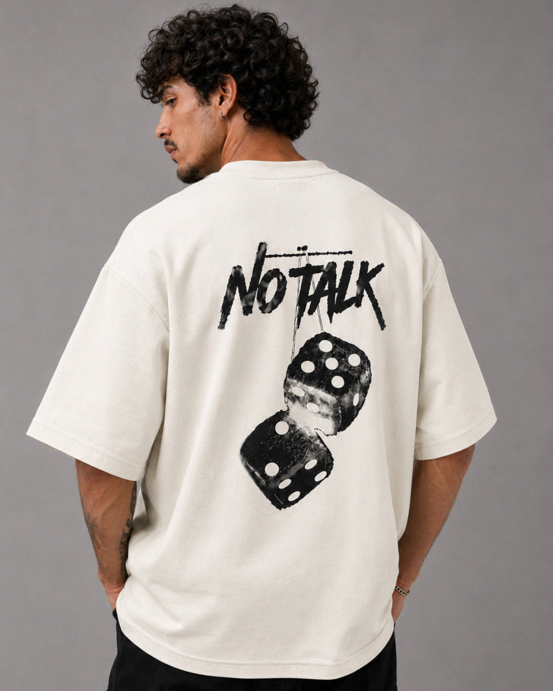 CAMISETA OVERSIZED "LUCK"