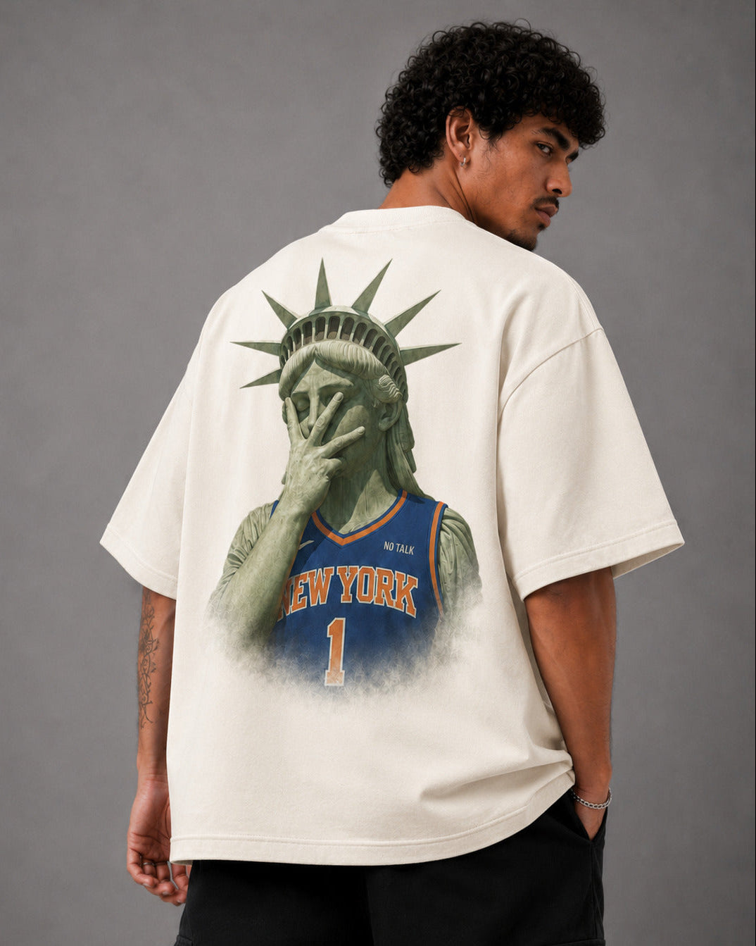 CAMISETA OVERSIZED "KNICKS"