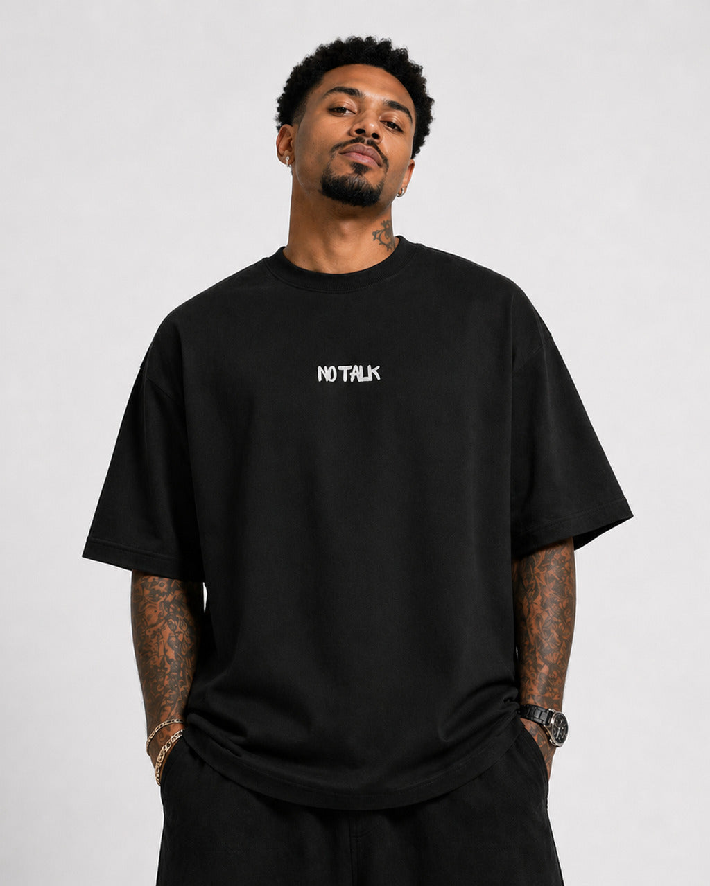 CAMISETA OVERSIZED "JUST WORK"