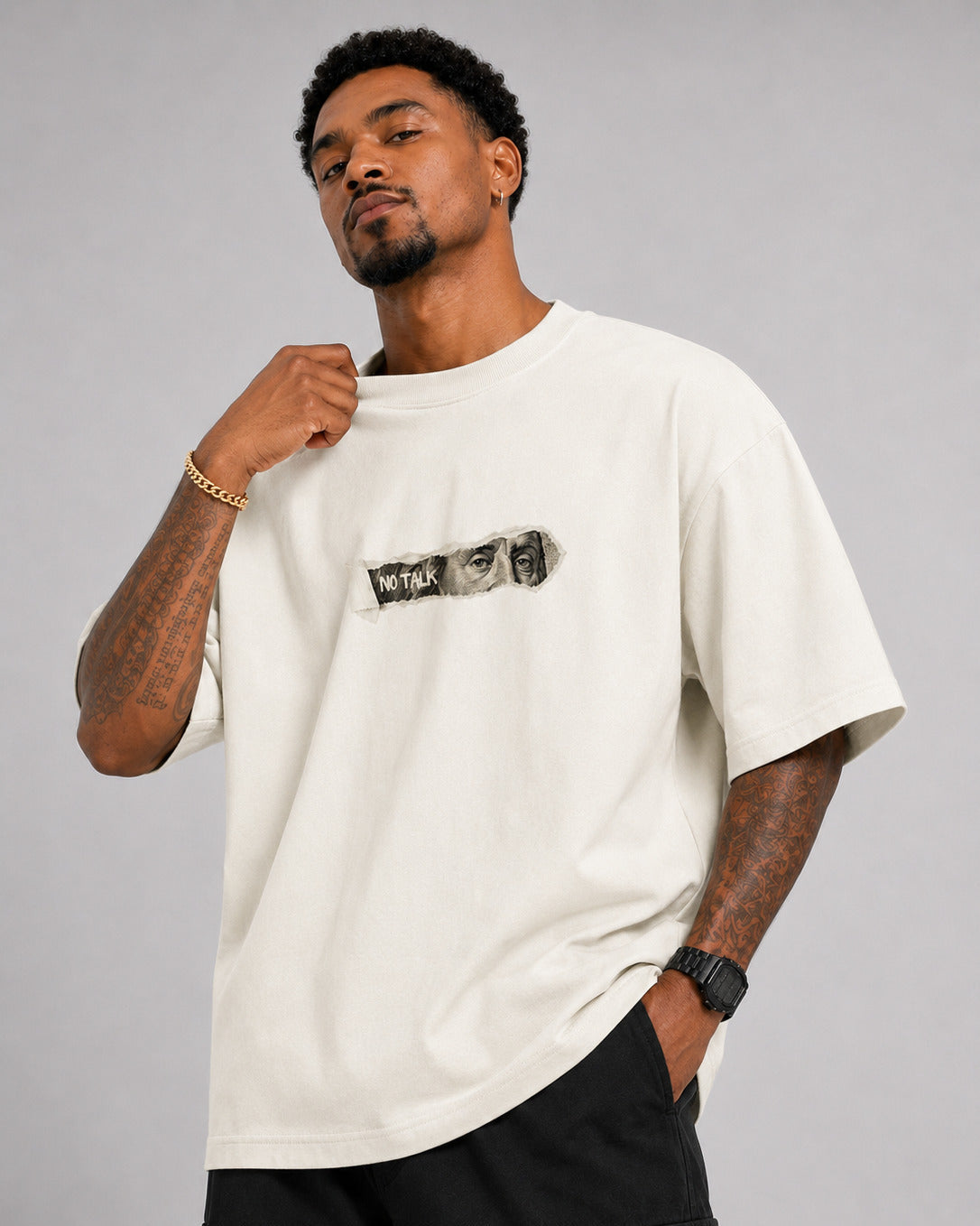 CAMISETA OVERSIZED "DOLAR"