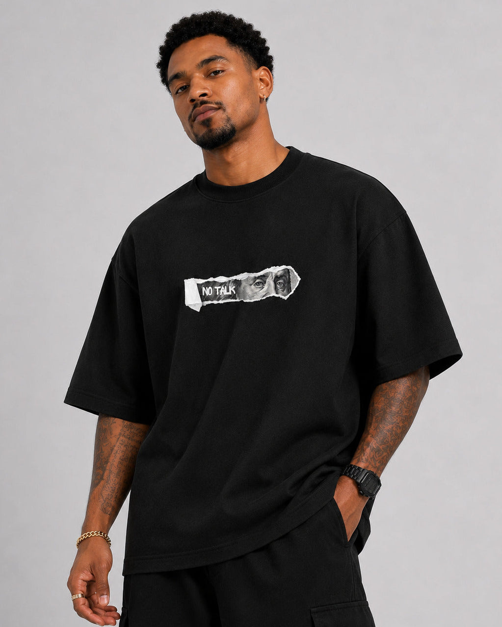 CAMISETA OVERSIZED "DOLAR"