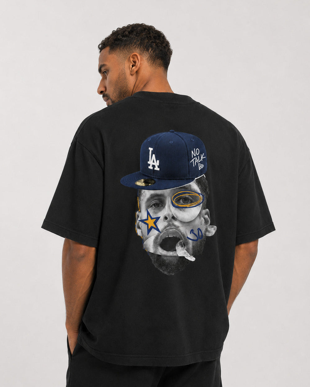 CAMISETA OVERSIZED "CHEF CURRY"