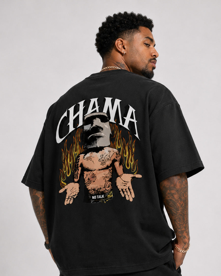 CAMISETA OVERSIZED "CHAMA"