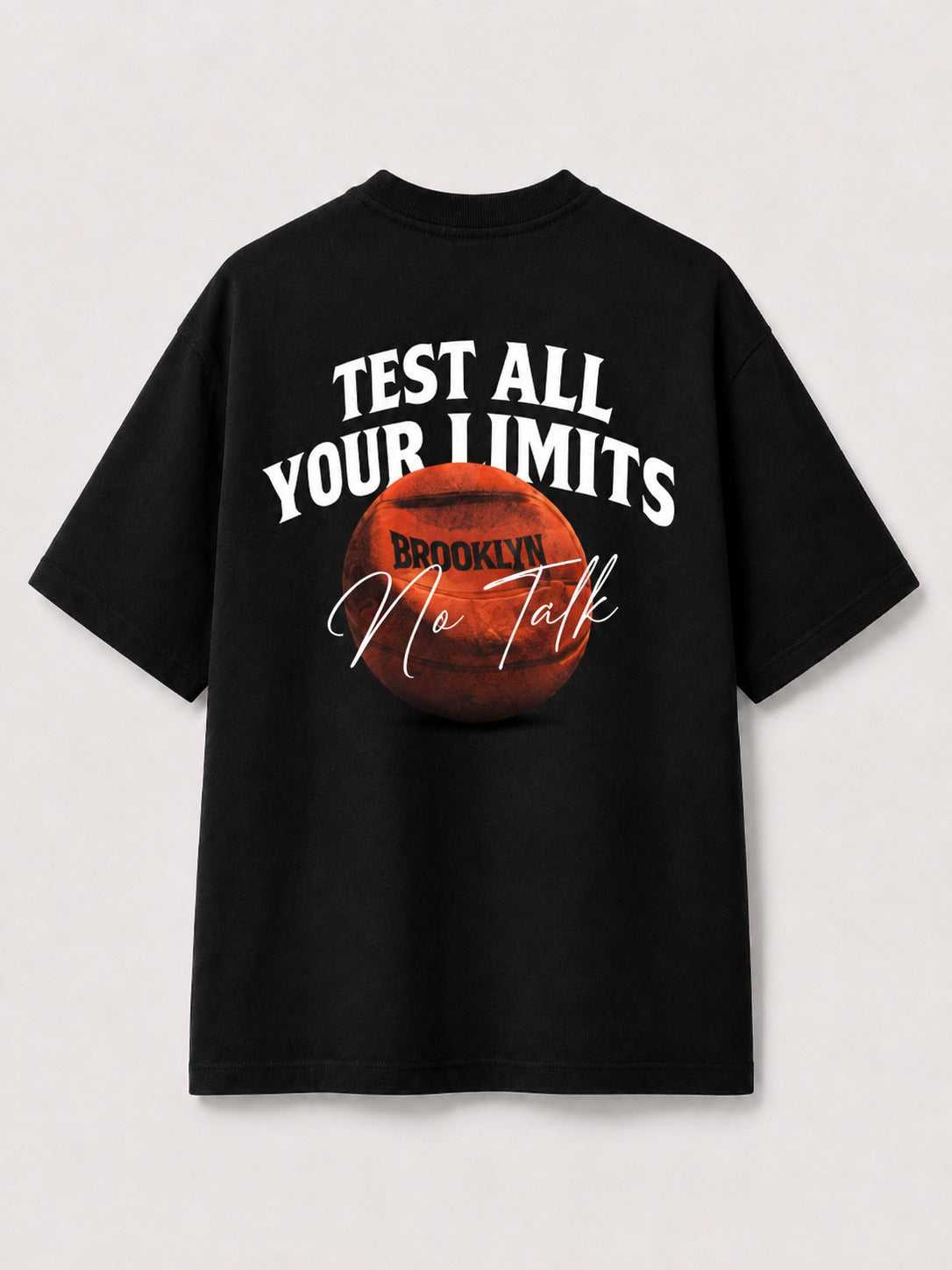 CAMISETA OVERSIZED "TEST YOUR LIMITS"