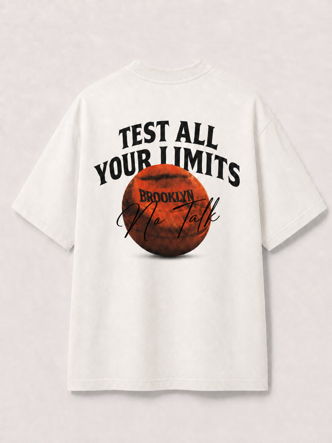 CAMISETA OVERSIZED "TEST YOUR LIMITS"