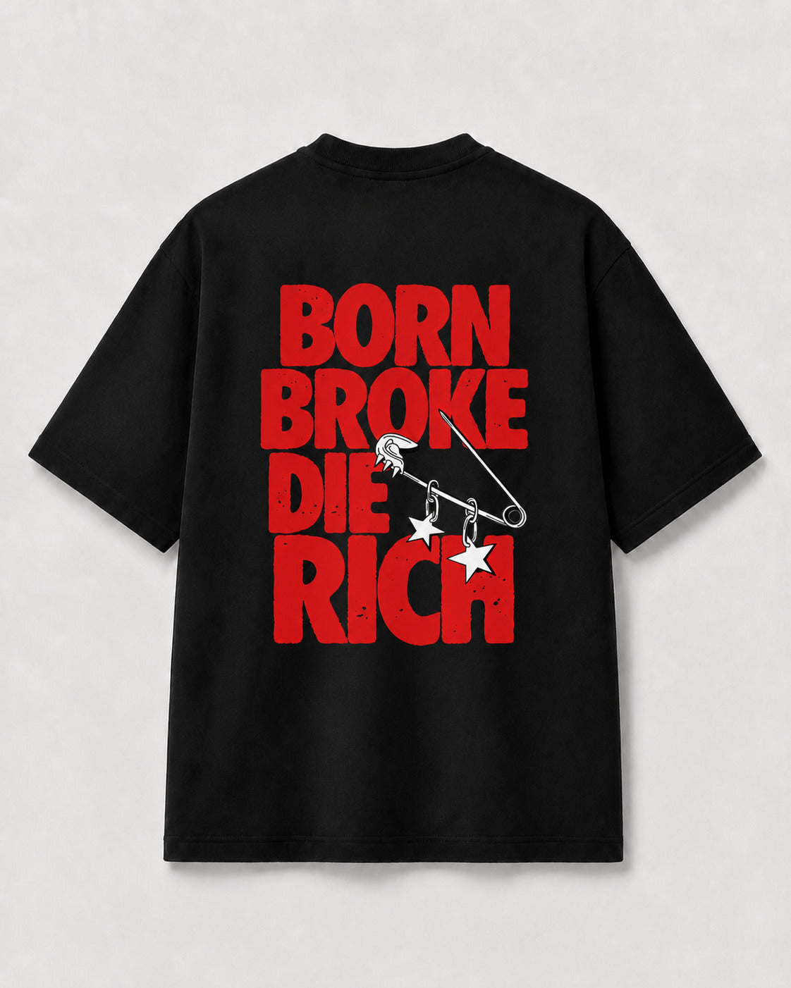 CAMISETA OVERSIZED "DIE RICH"