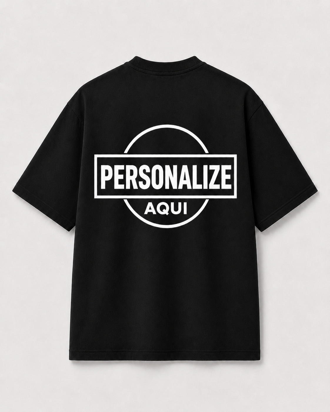 CAMISETA OVERSIZED PERSONALIZADA