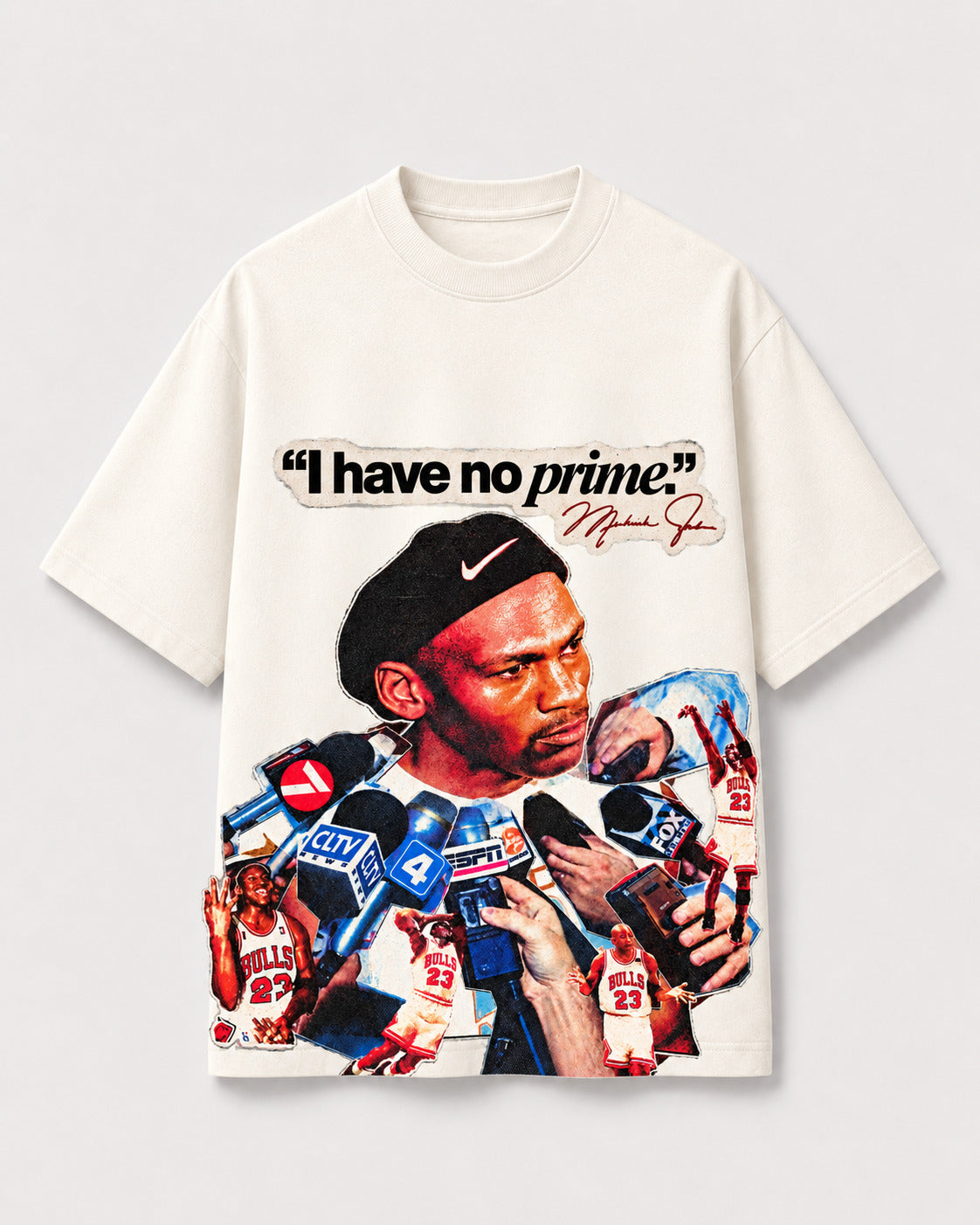 CAMISETA OVERSIZED "JORDAN PRIME"