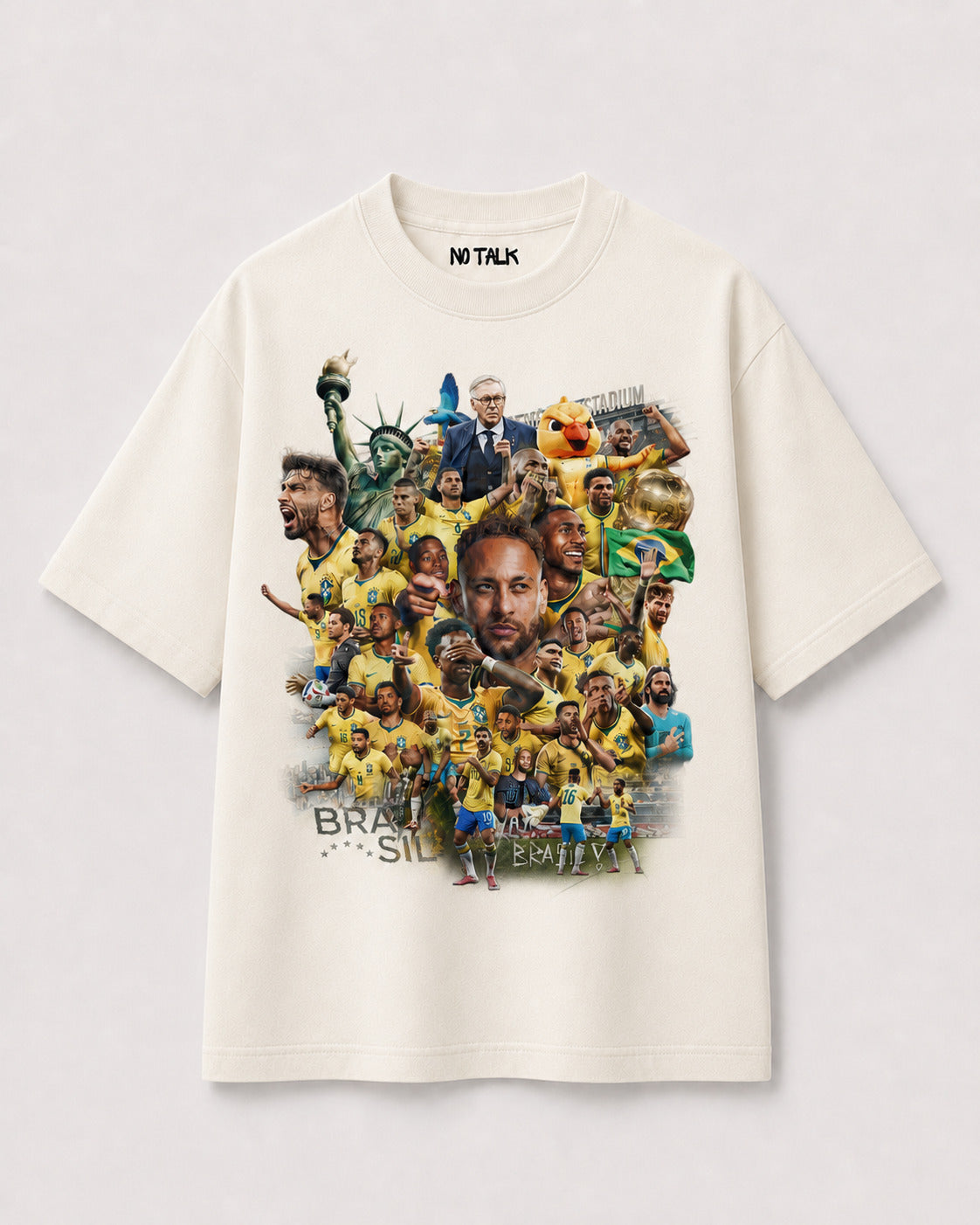 CAMISETA OVERSIZED "SELEÇÃO"