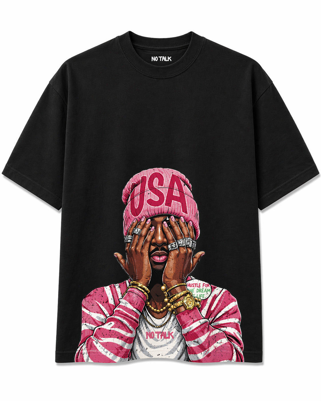 CAMISETA OVERSIZED "THE USA"