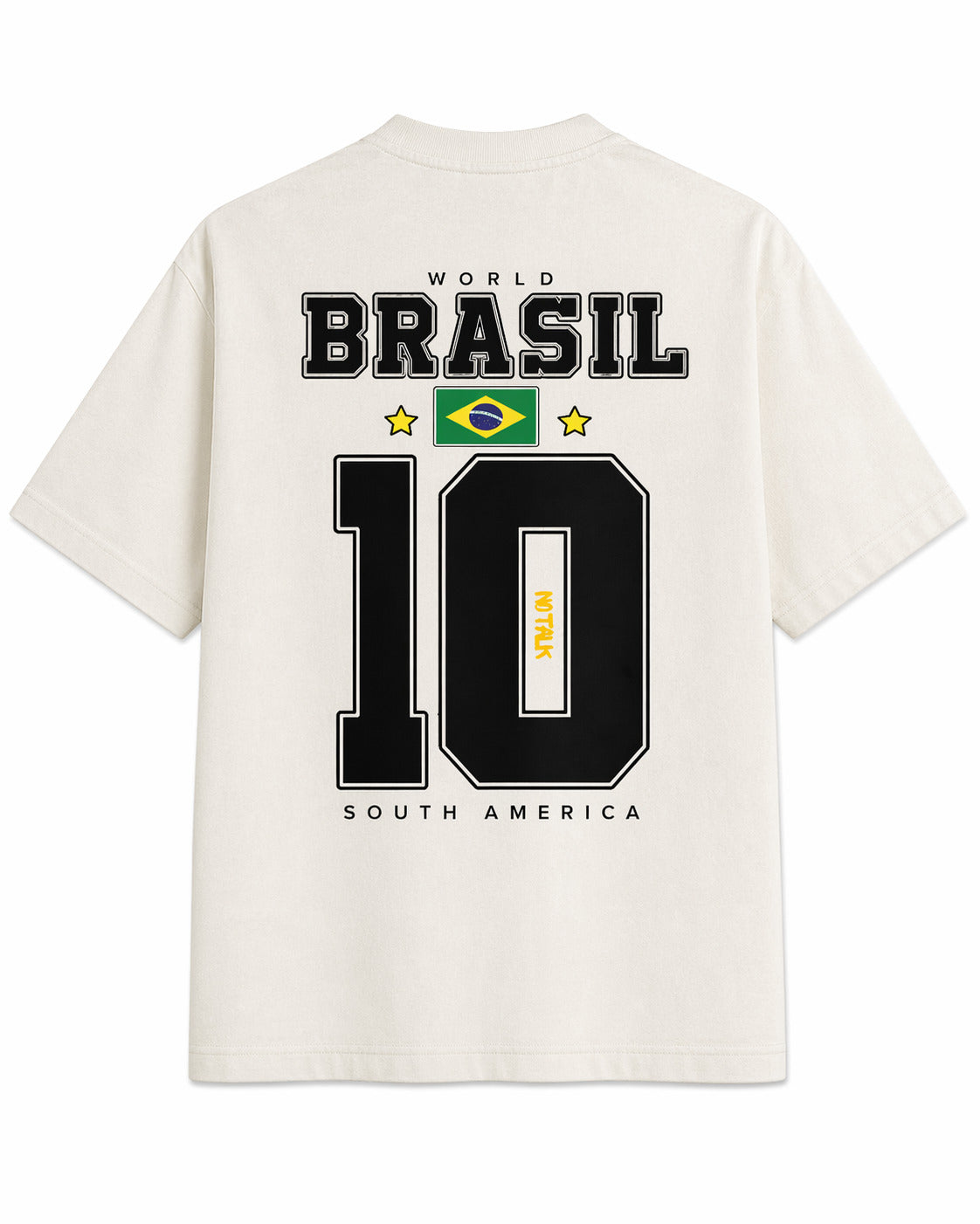 CAMISETA OVERSIZED "10"