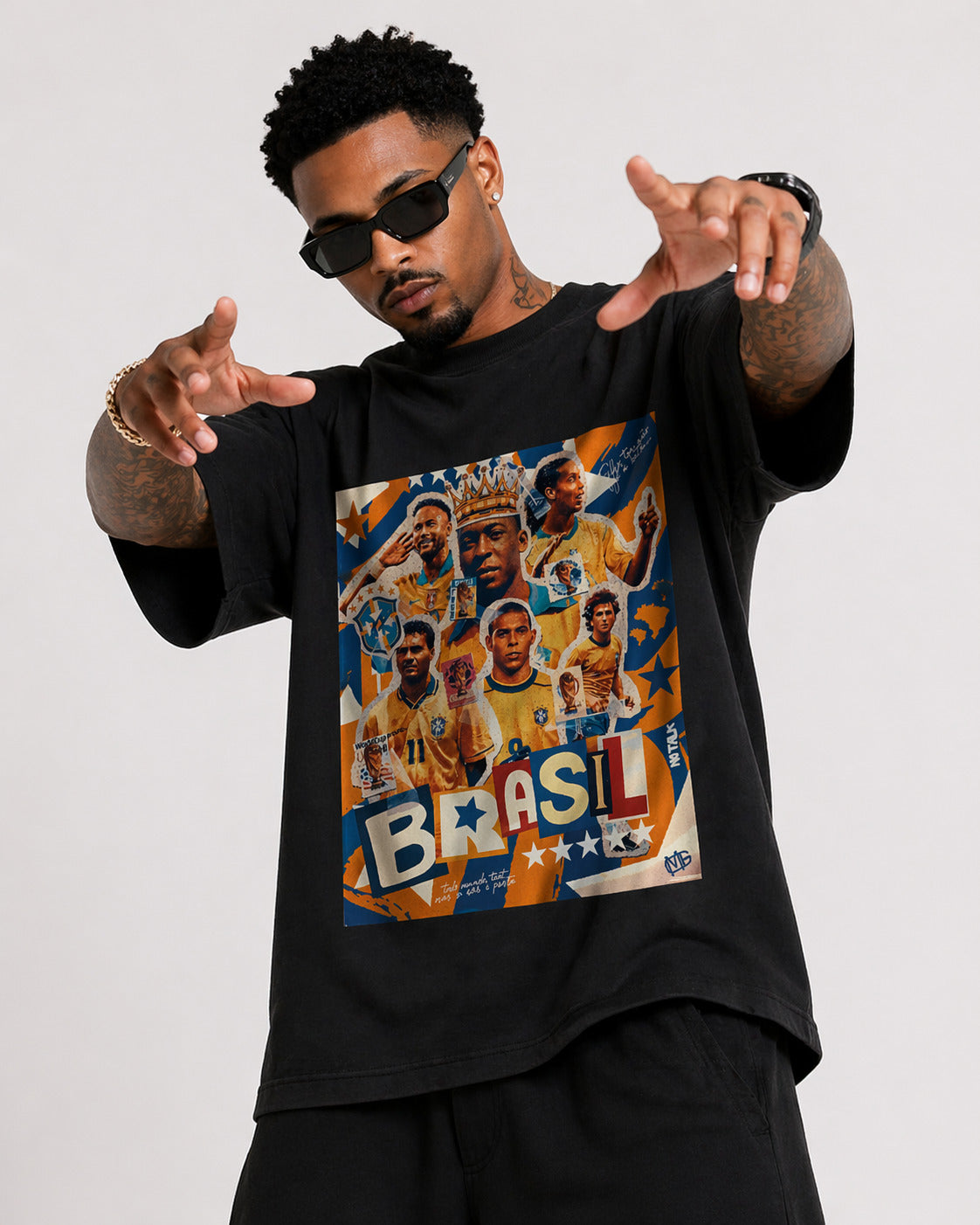 CAMISETA OVERSIZED "PENTA"