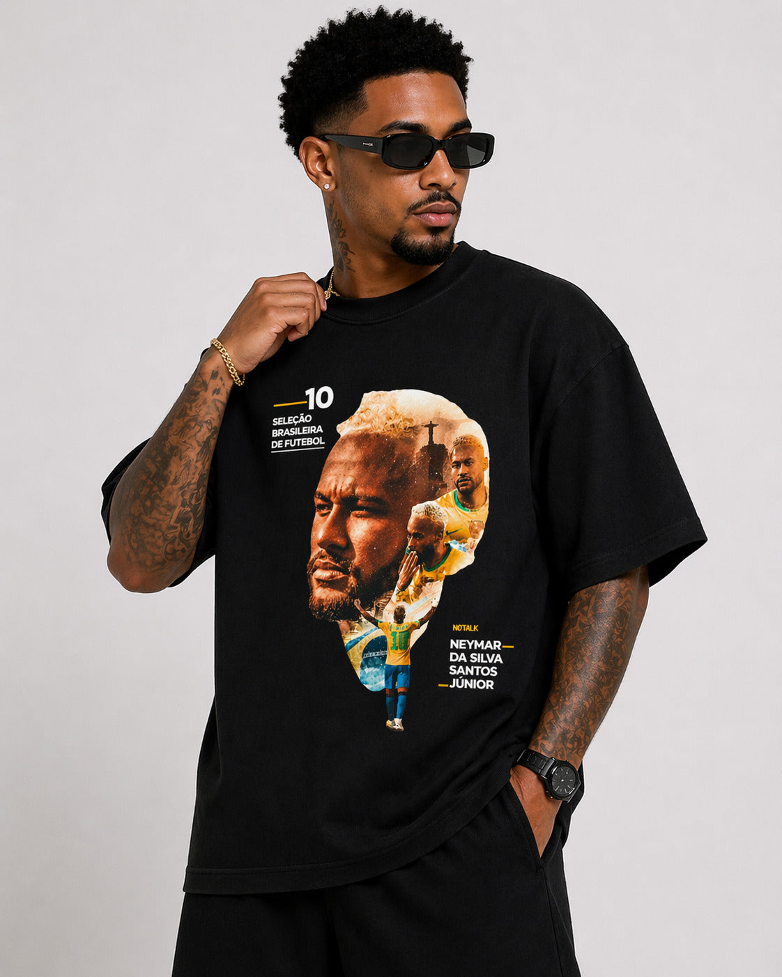 CAMISETA OVERSIZED "NEYMAR JR"