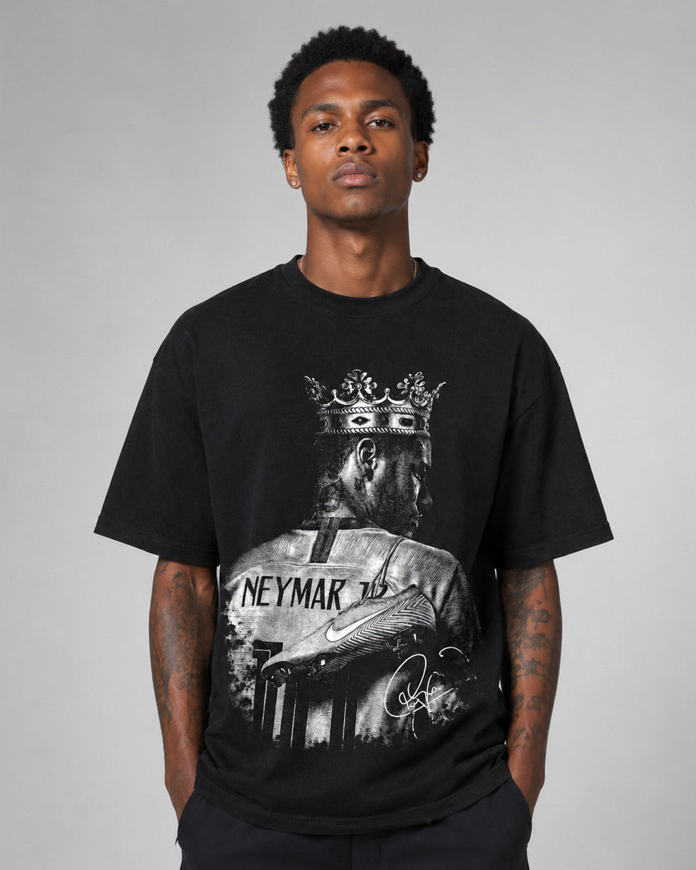 CAMISETA OVERSIZED "NEY"