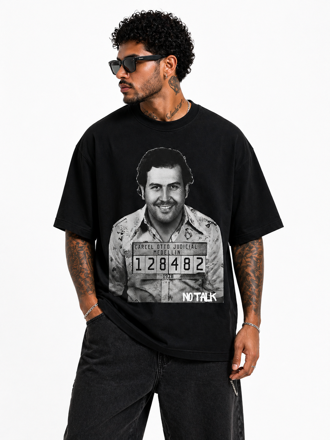 CAMISETA OVERSIZED "PABLO ESCOBAR"