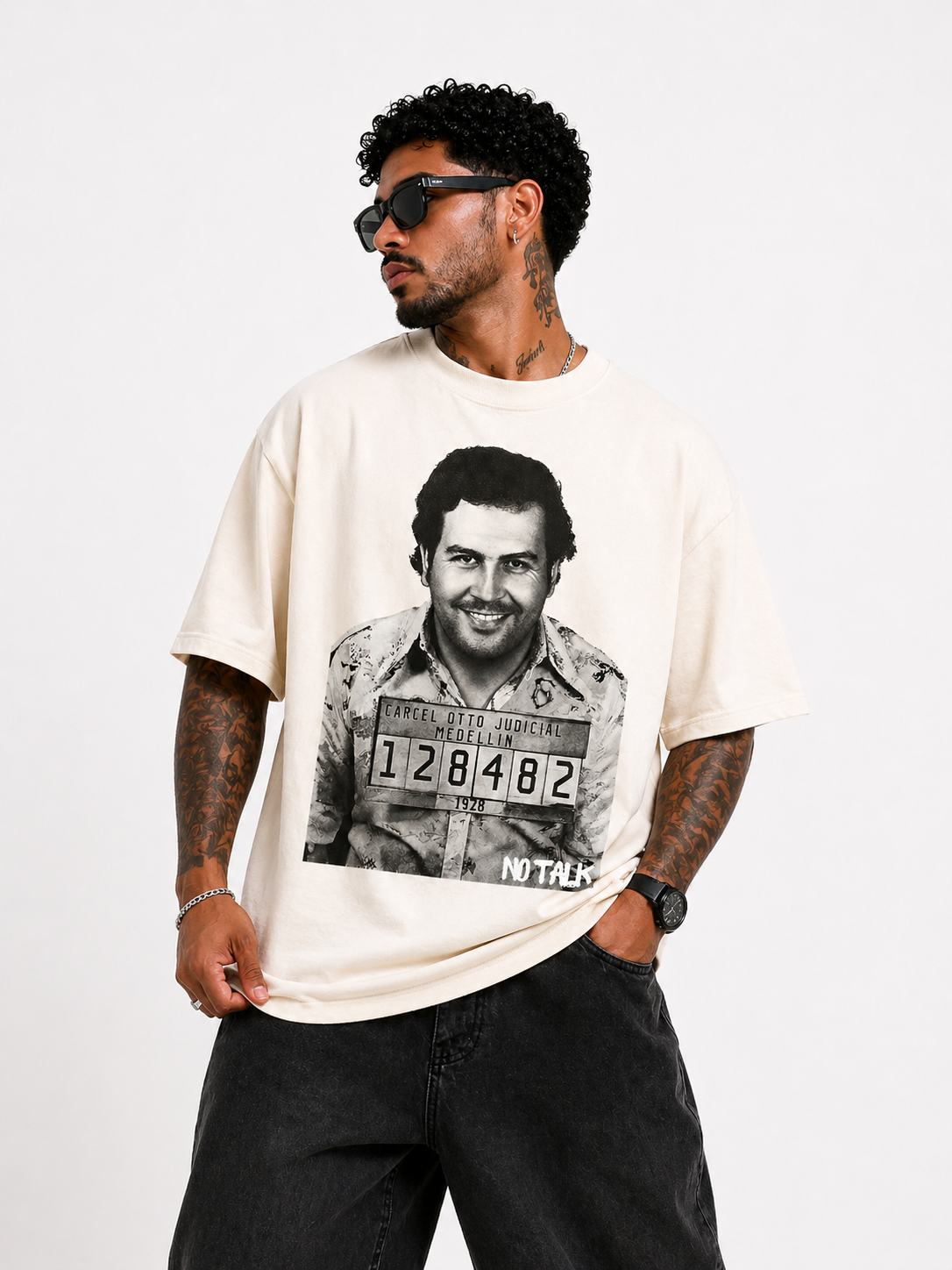 CAMISETA OVERSIZED "PABLO ESCOBAR"